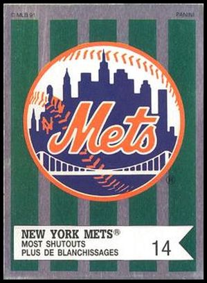 130 New York Mets Most Shutouts
